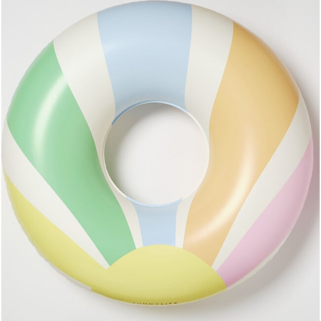 Sunnylife: Tube Float - Pool Side Pastel Gelato - 41" Round Inflatable Ring | Maisonette
