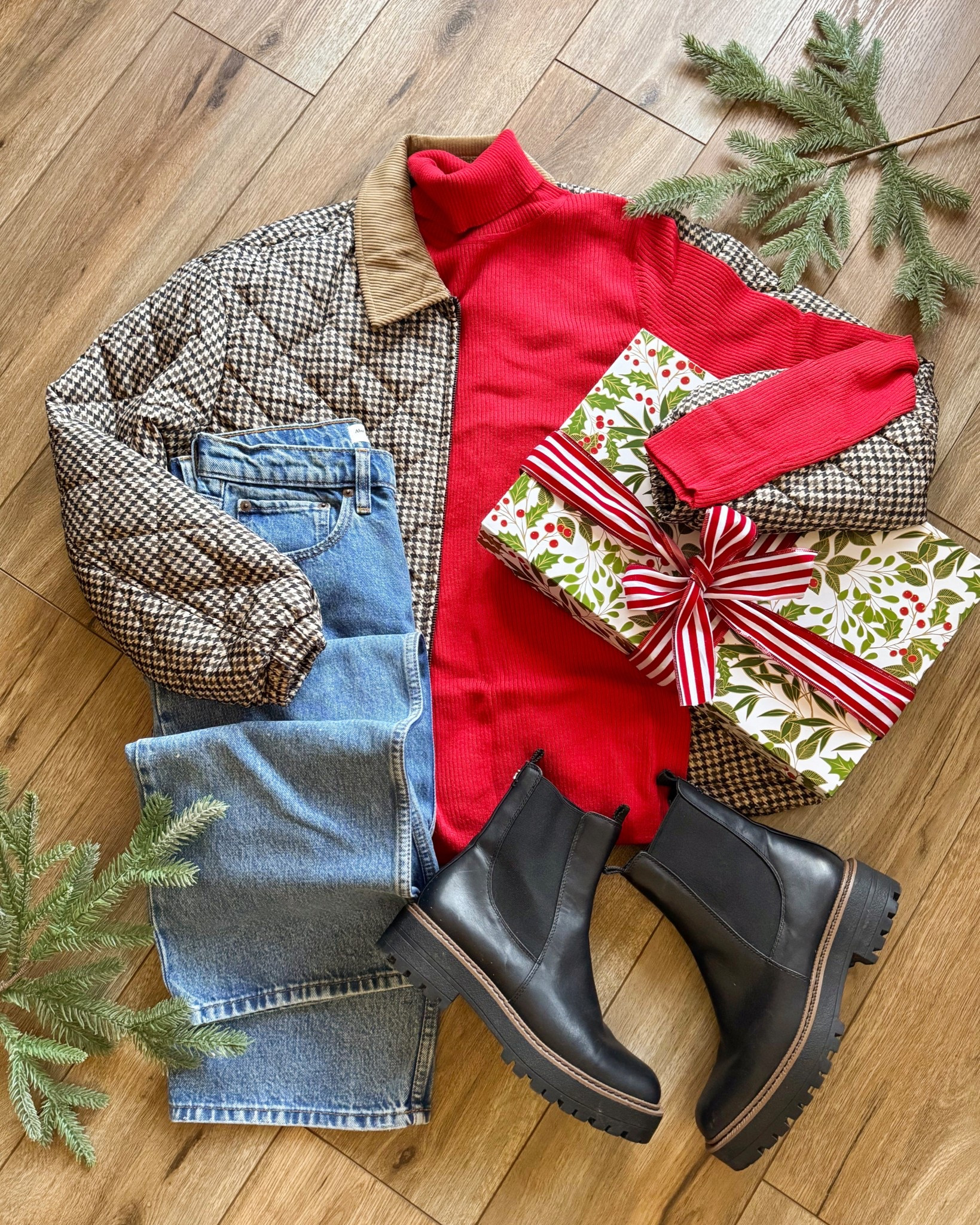 winter outfit. plaid jacket. holiday outfit. 

#LTKHoliday #LTKSeasonal #LTKGiftGuide