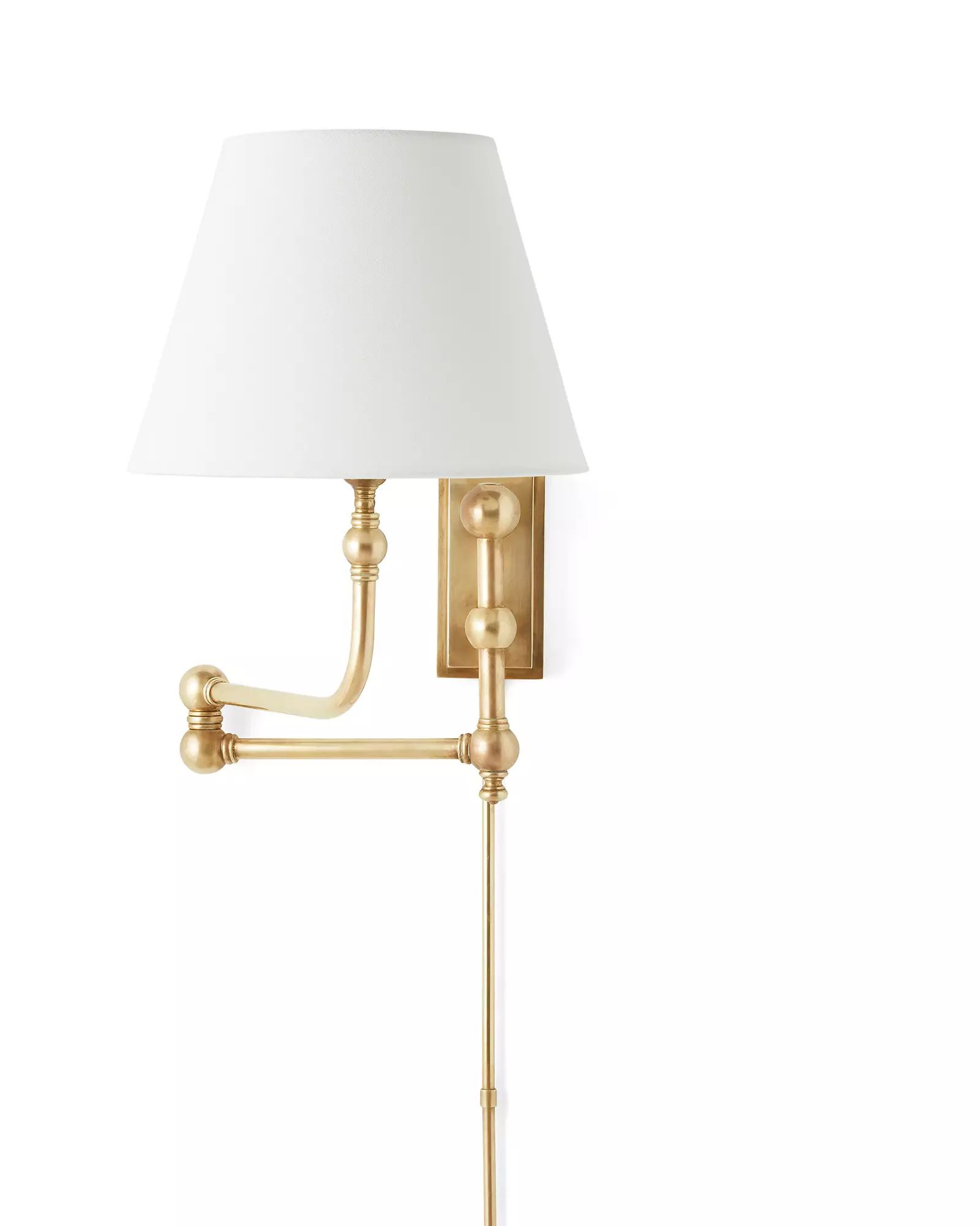 Collins Swing Arm Sconce | Serena and Lily
