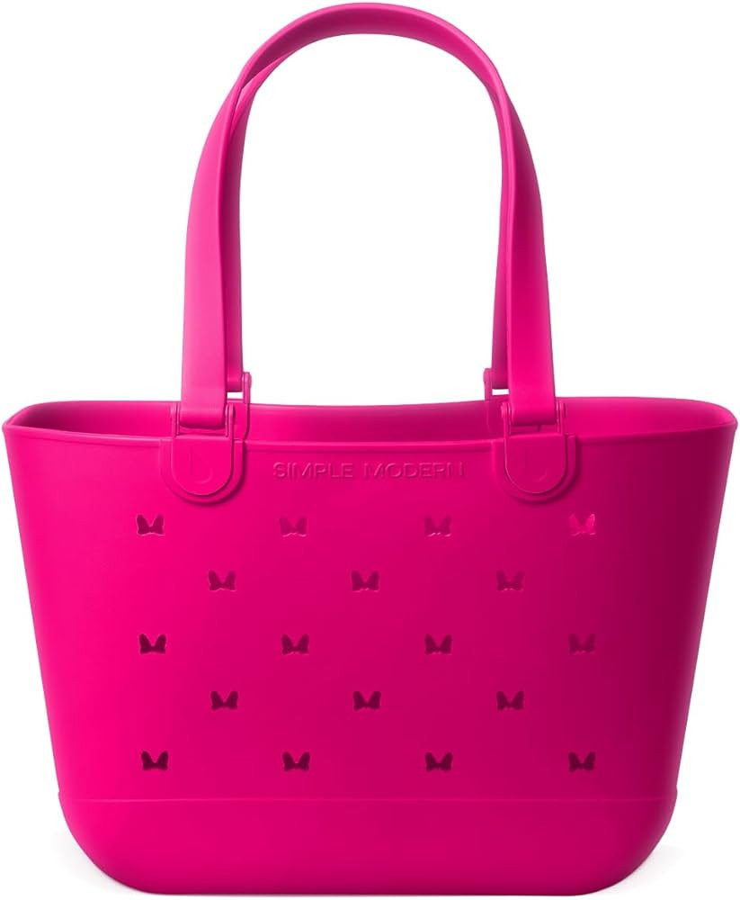 Simple Modern Large Beach Bag | Disney Waterproof Getaway Rubber Tote with Zipper Pocket for Trav... | Amazon (US)