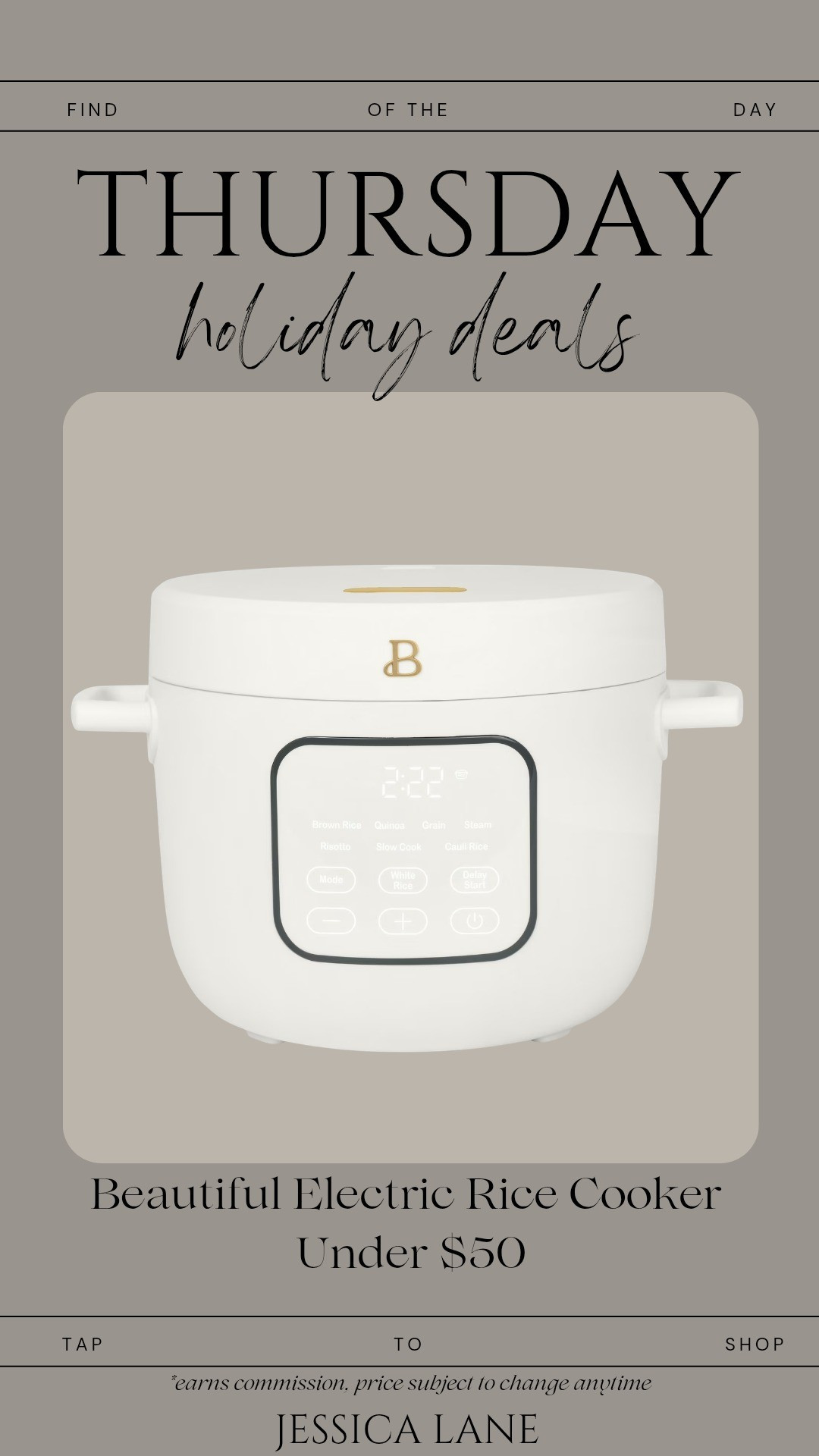 Such a kitchen staple—perfect rice, grains, and more with minimal effort and a beautiful design. #walmartfinds #kitchenfavorites #ltkhome

#LTKGiftGuide #LTKSaleAlert #LTKHome