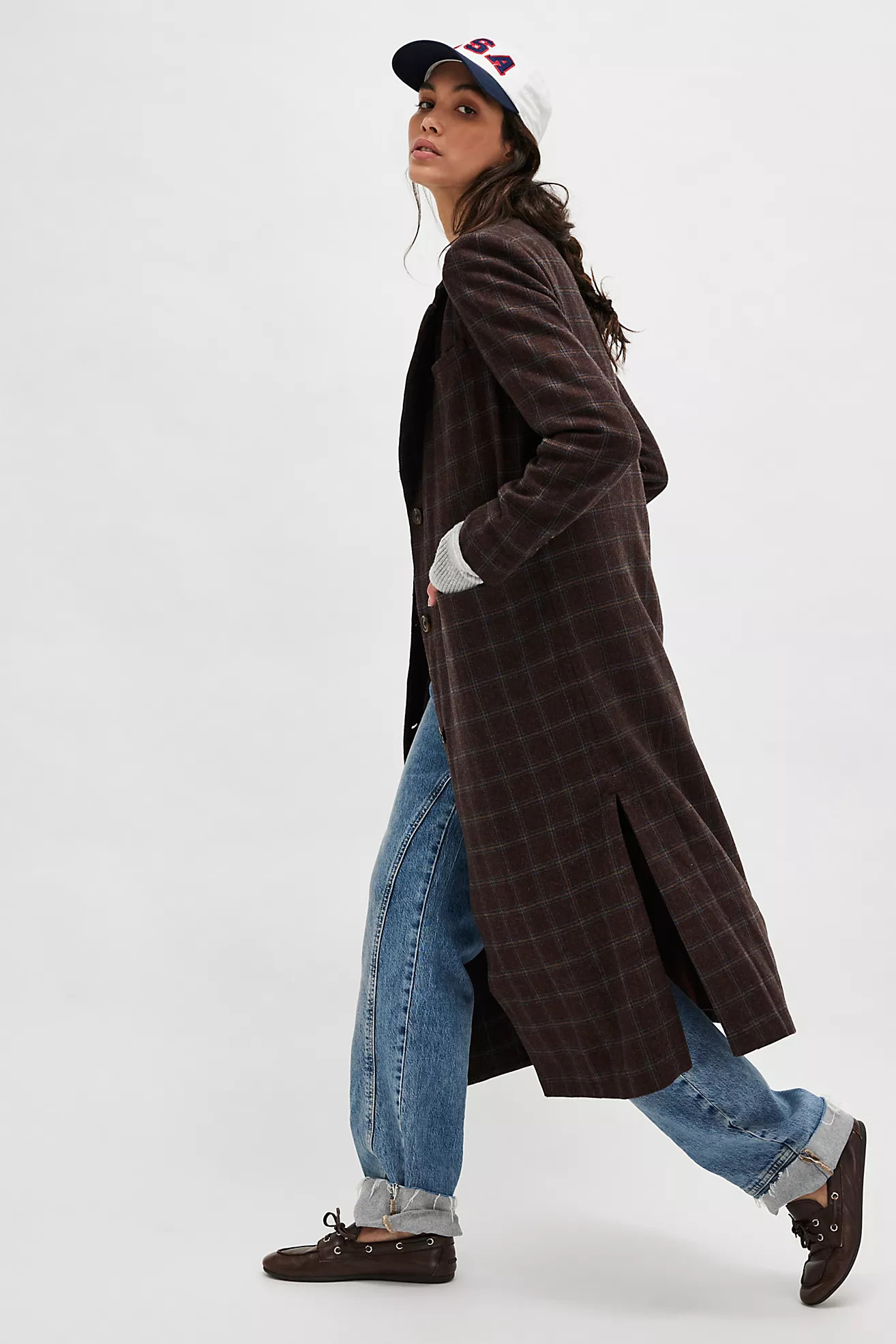 Hailey Tweed Duster | Free People (Global - UK&FR Excluded)