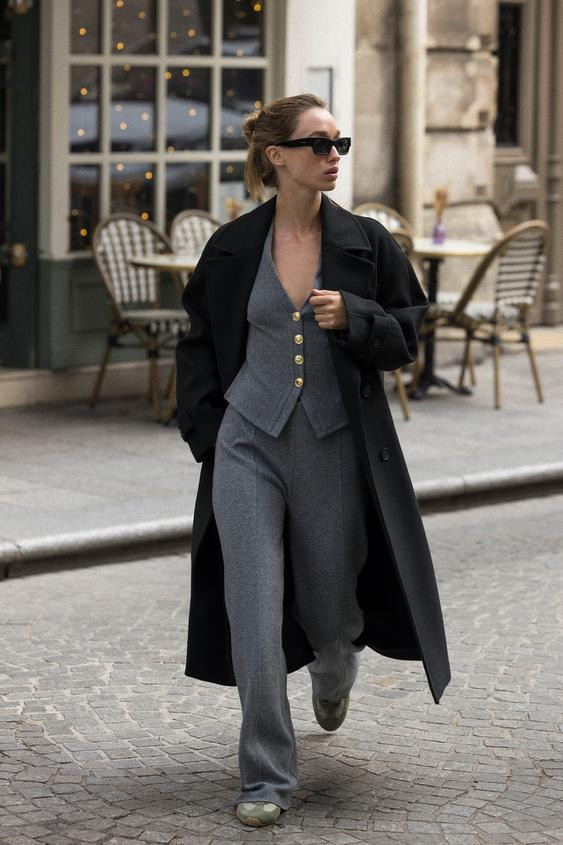 SOFT TOUCH PALAZZO PANTS | Zara US