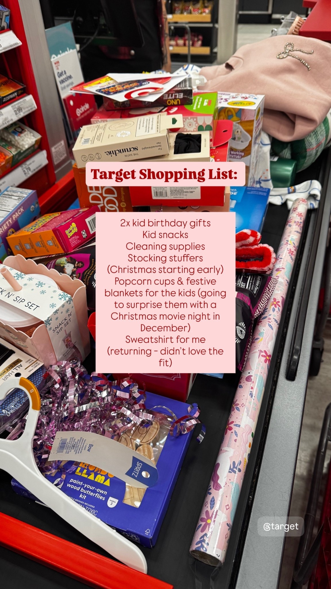 My target haul. I had to get a birthday gift for two kid birthday parties this weekend. Plus picked up snacks for lunches and restocked household supplies. Plus found some festive Christmas stuff to start gearing up! 


#LTKKids #LTKSeasonal #LTKHoliday