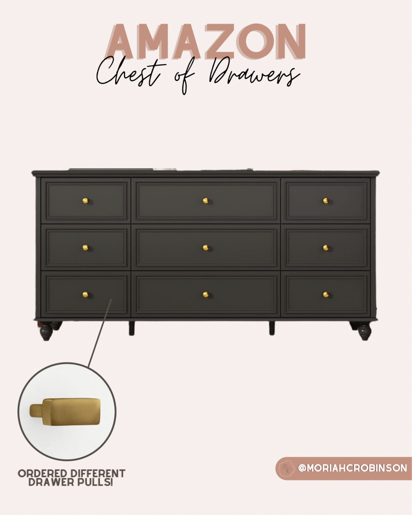 Amazon chest of drawers we ordered for the new house! I changed out the drawer pulls for some brass ones from pottery barn! 

#LTKFind #LTKhome #LTKstyletip