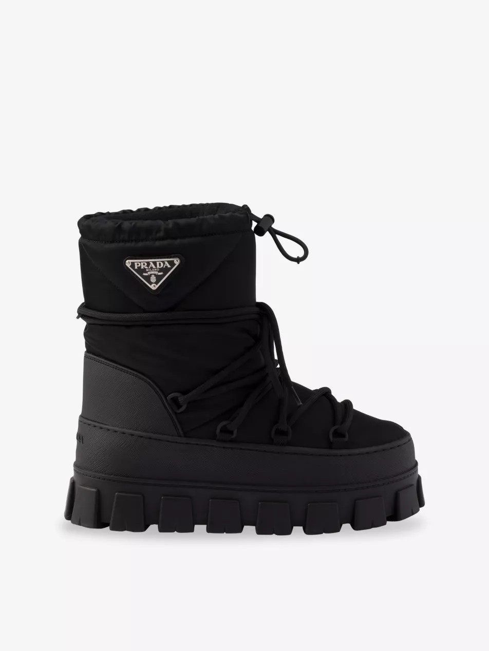 Re-Nylon Gabardine Après-Ski Boots | Selfridges