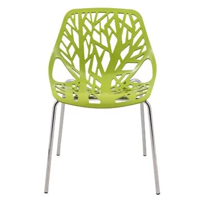 Wade Logan Eatontown Dining Chair Colour: Green | Wayfair North America