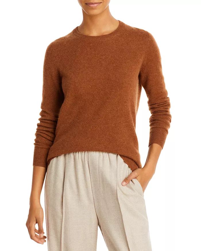 C by Bloomingdale's Cashmere C by Bloomingdale's Crewneck Cashmere Sweater - 100% Exclusive  Wome... | Bloomingdale's (US)