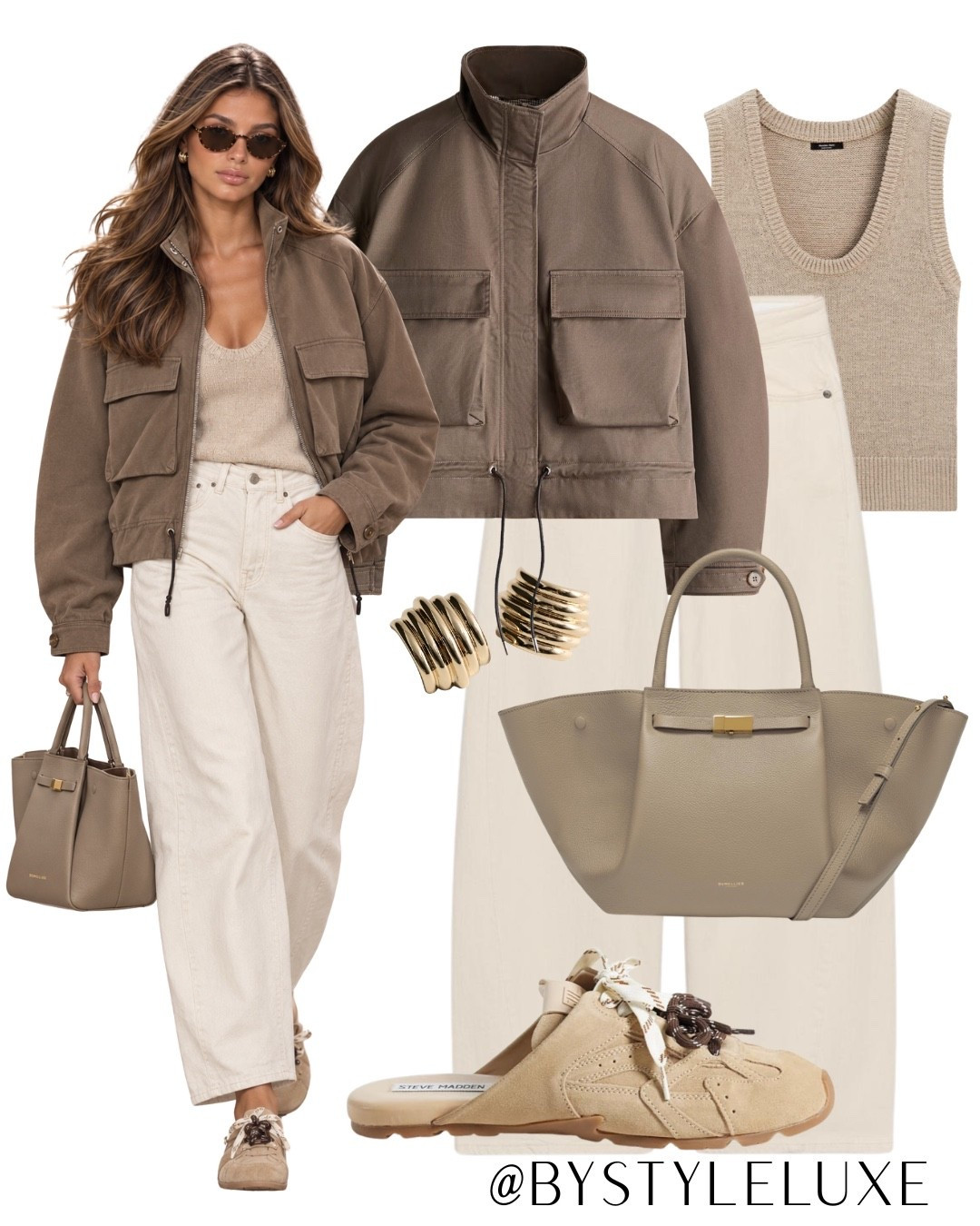 WEEKEND STYLE - A transitional H&M jacket styled with jeans and suede mules for a neutral pre autumn look, perfect for weekends

#jacket #jeans #autumnoutfit

#LTKautumn #LTKjeans #LTKshoes