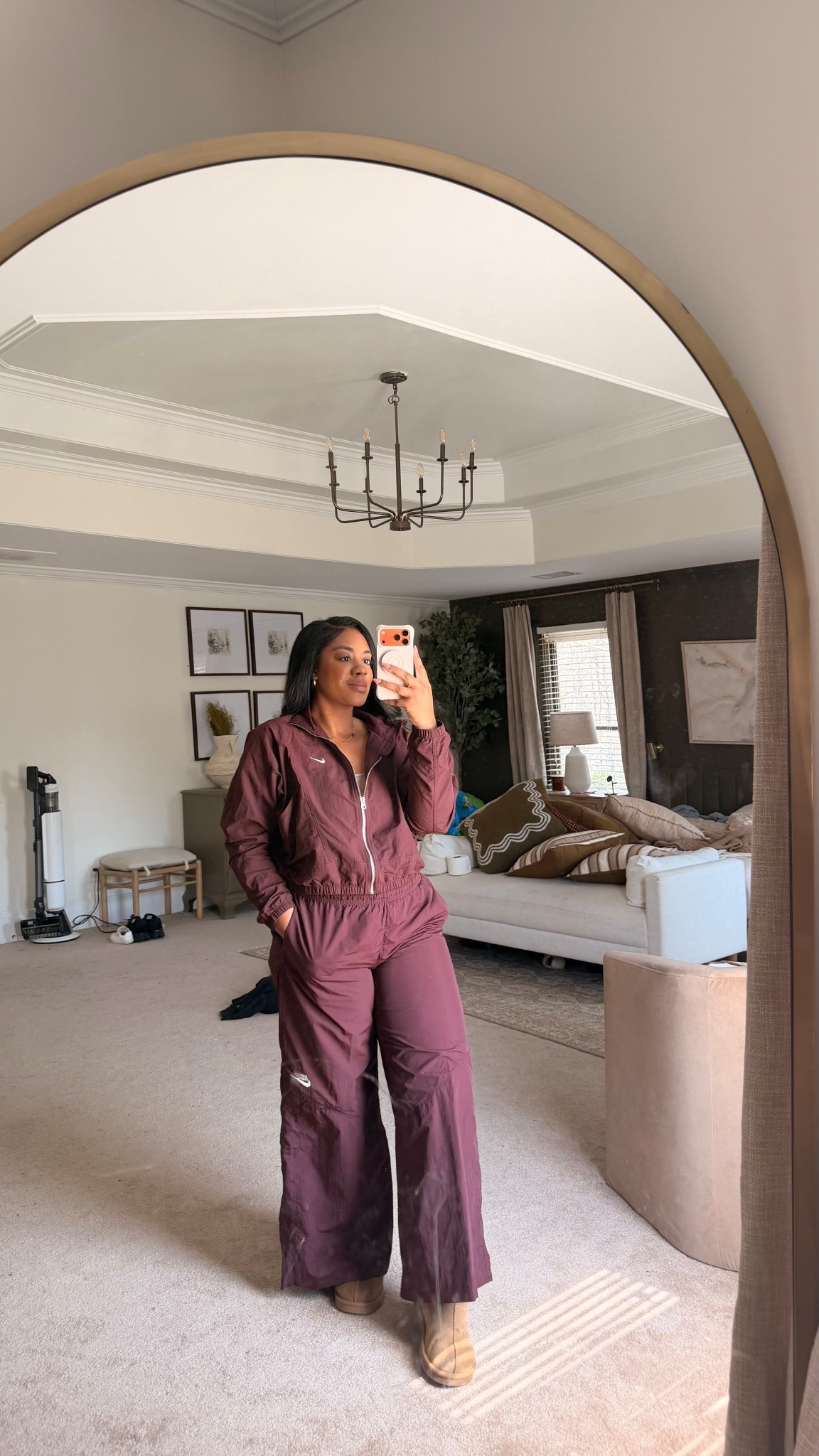 This @Nike US outfit though. You need to snag this. I got it a few months ago and I love the maroon color. 

#LTKActive #LTKfitnessgoals #LTKSaleAlert