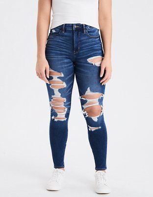 AE The Dream Jean Super High-Waisted Jegging | American Eagle Outfitters (US & CA)