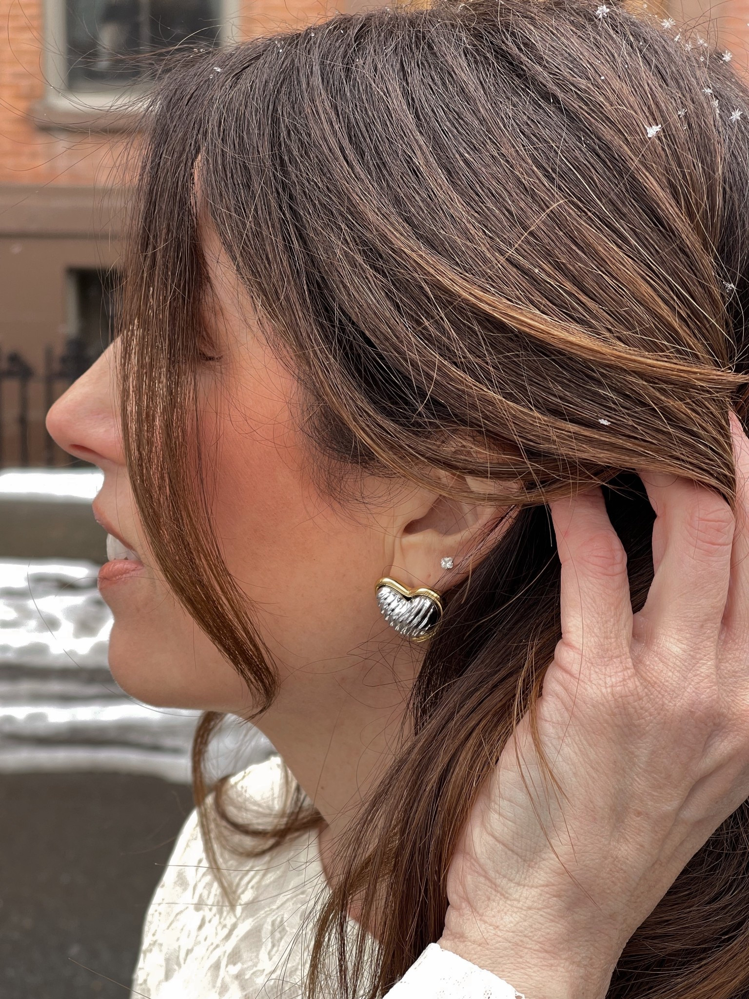 Statement earrings that don’t break the bank. I love the detail of these heart earrings. They do have a tiny bit of weight to them, but are not heavy to wear. 

#LTKootd #LTKdayinmylife #LTKgrwm