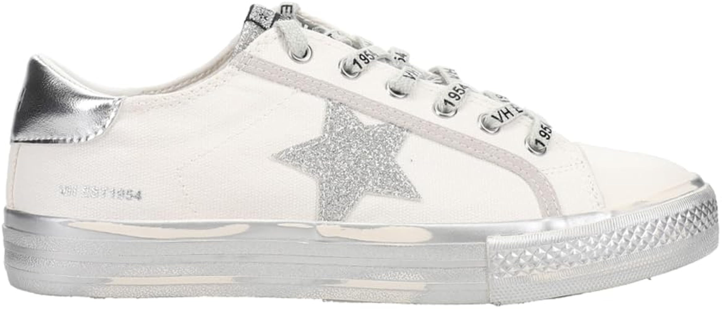 VINTAGE HAVANA Womens Alive Metallic Glitter Slip On Sneakers Shoes Casual - Gold | Amazon (US)