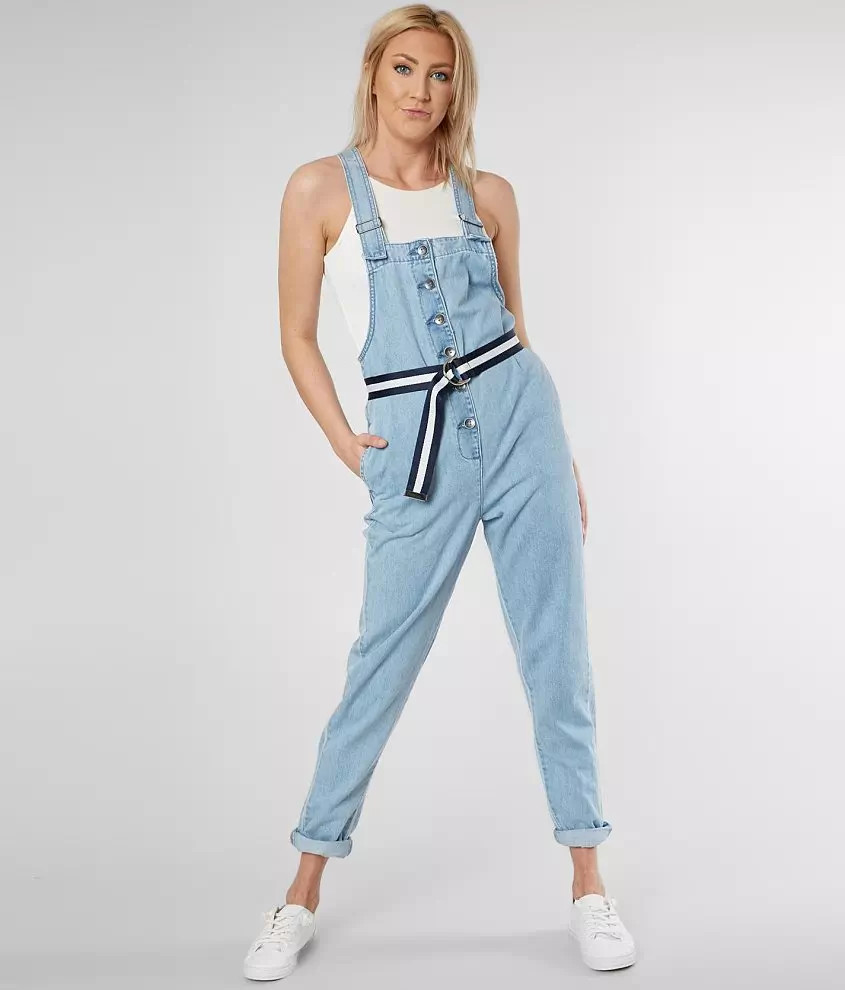 Sun Seeker Cuffed Overalls | Buckle