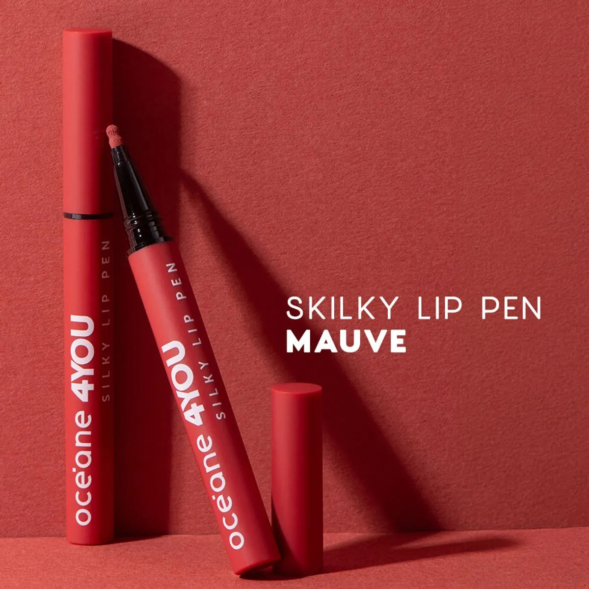 Caneta Batom Nude - Silky Lip Pen Mauve 4you 0,6ml | Oceane (BR)