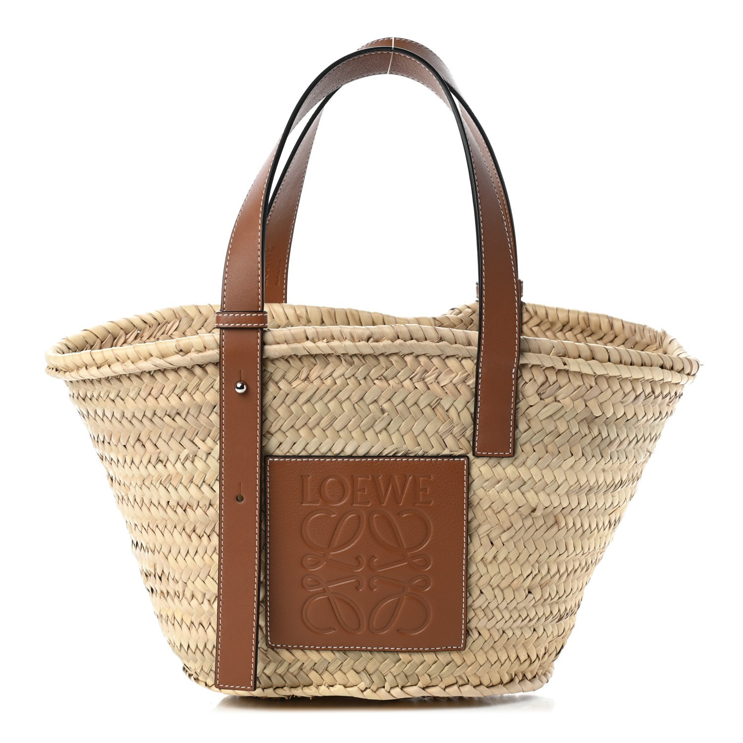LOEWE

Raffia Basket Tote Bag Natural Tan | Fashionphile