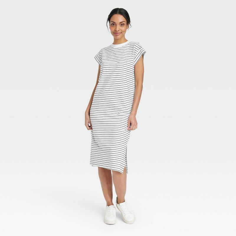 Women's Short Sleeve Midi Shirtdress - A New Day™ | Target