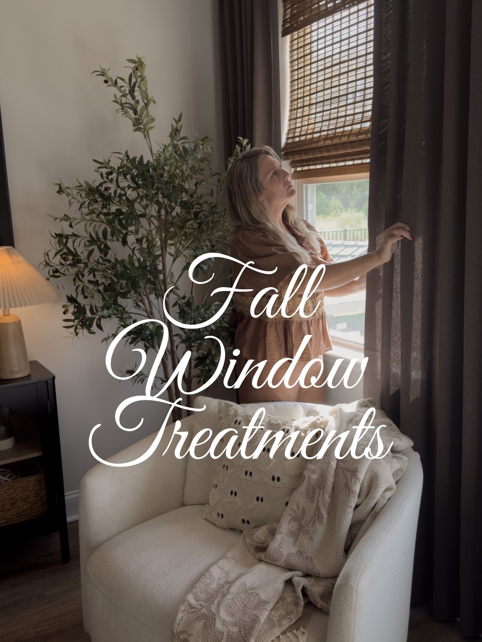 One of my favorite little changes for fall + winter is switching out my window treatments for something darker and moodier 🤎🍂 It instantly makes the whole room feel warmer and cozier!

I’m in LOVE with these pleated curtains from Amazon — the quality and look are SO good, and you get a set of FOUR for only $100! Such an easy way to completely change the feel of a space without spending a fortune. ✨

#AmazonHome #AmazonFinds #AmazonHomeFinds #FallHome #FallDecor #FallDecorIdeas #CozyHome #CozyHomeDecor #HomeDecor #HomeDecorIdeas #AffordableHomeDecor #BudgetHomeDecor #NeutralHome #WarmAndCozy #LivingRoomDecor #WindowTreatments #CurtainIdeas #AmazonDecor #HomeInspo #InteriorInspo #FallRefresh #SeasonalDecor #AffordableFinds

#LTKSaleAlert #LTKHome #LTKSeasonal