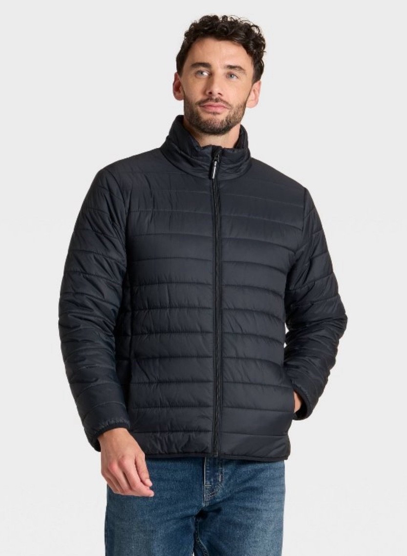 A black puffer is currently said to be THE most popular coat amongst men, and Target has their Goodfellow & Co version on sale for only $31.50 today! This is an excellent warm jacket for adults or teens at a great price point. Super lightweight also. 

#LTKSeasonal #LTKSaleAlert #LTKMens