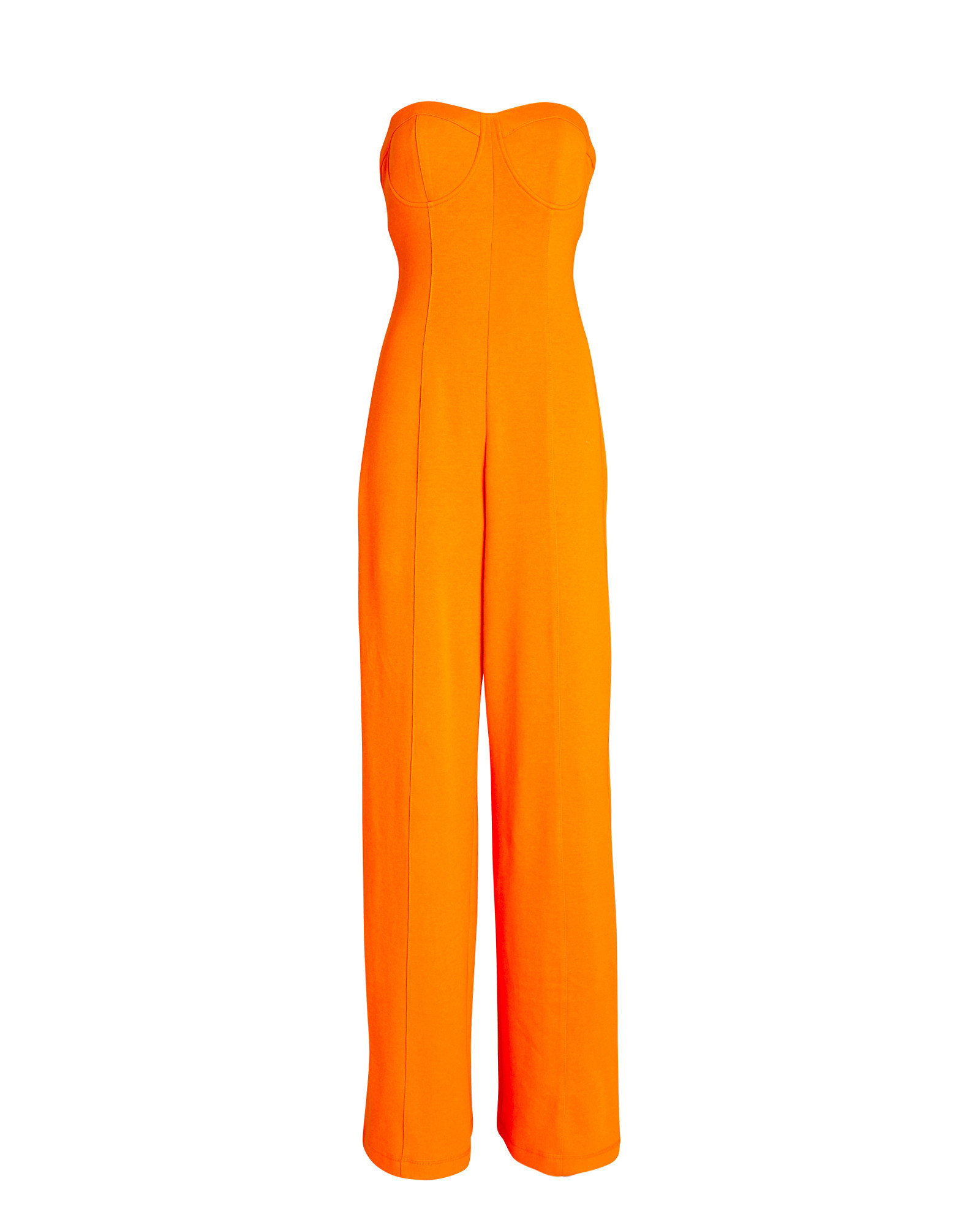 Strapless Cotton-Blend Jumpsuit | INTERMIX