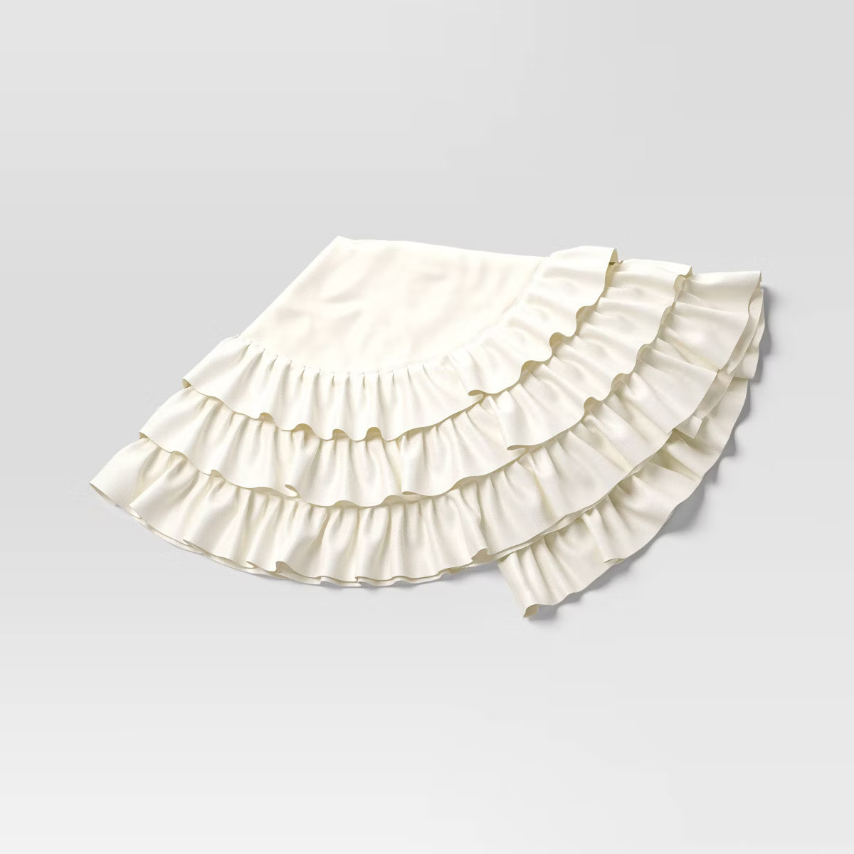 48" Velvet Tree Skirt with 3 Layers of Ruffles - Wondershop™ | Target