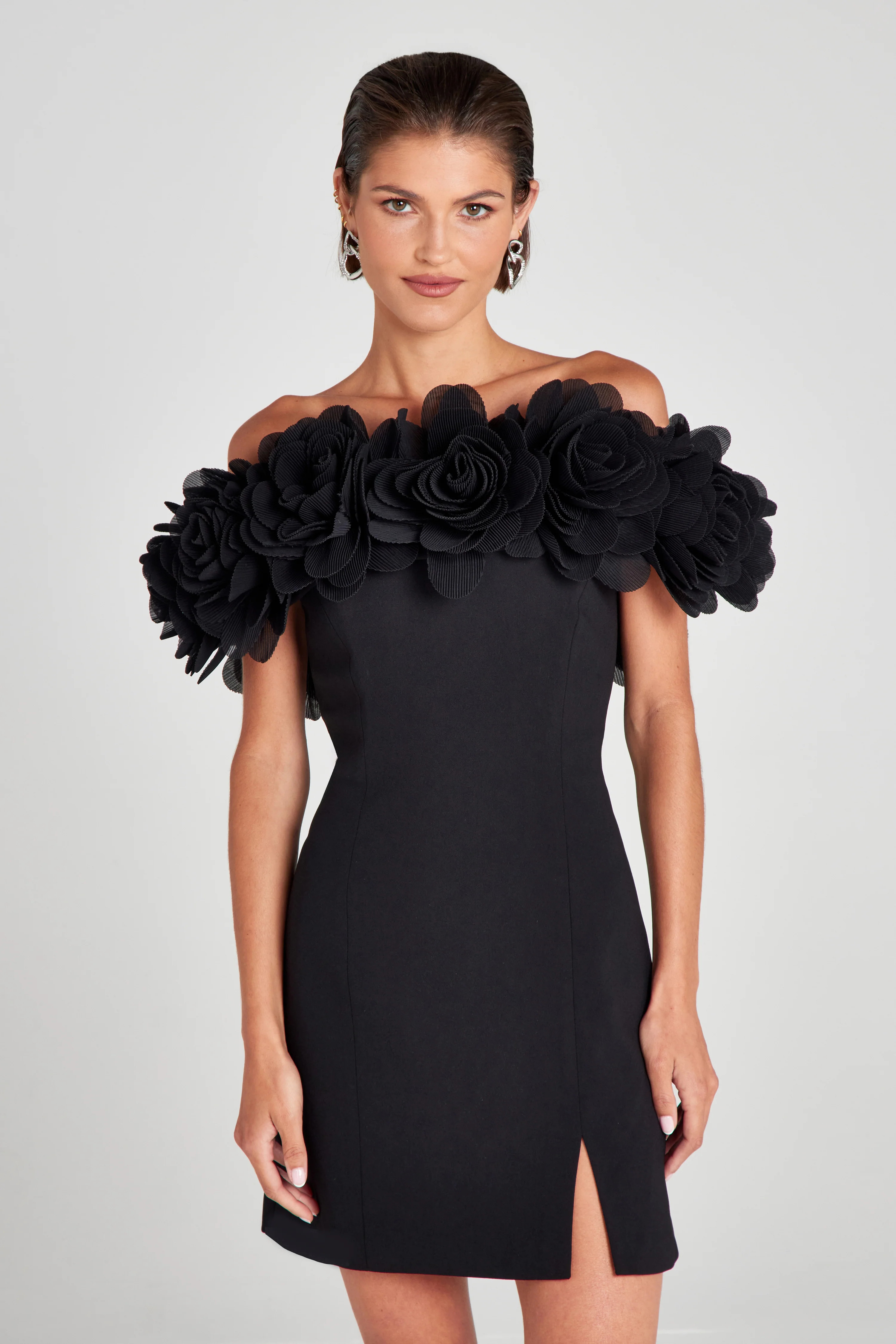 Renee Black Dress | Nadine Merabi