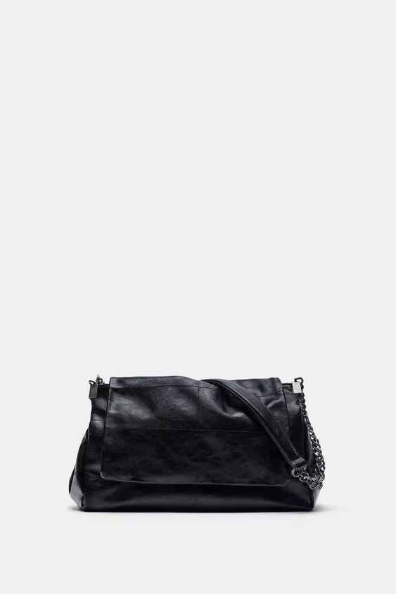 SAC PORTÉ ÉPAULE À RABAT ROCK | Zara US