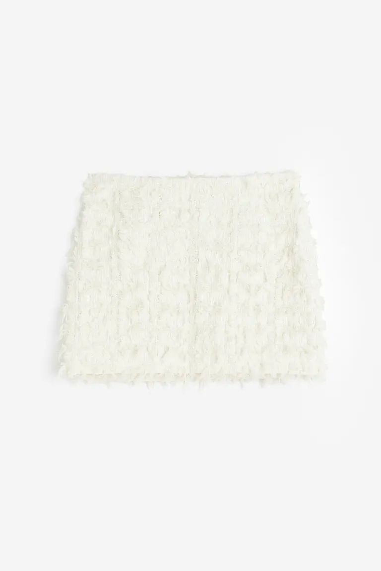 Textured Mini Skirt | H&M (US + CA)