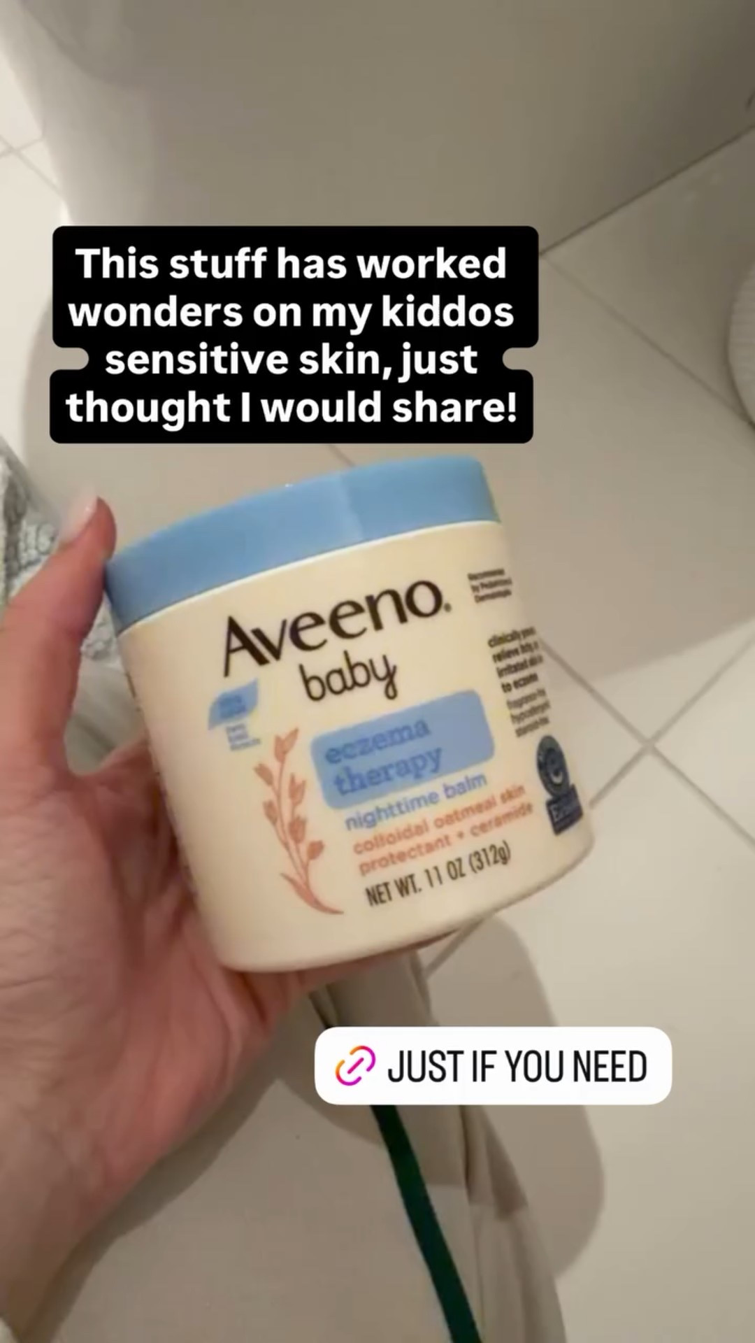 This Aveeno Baby Eczema Therapy Nighttime Balm has worked so well on my kids’ sensitive skin. Sharing in case you’re looking for something to try as well!

#LTKKids #LTKBaby #LTKselfcare