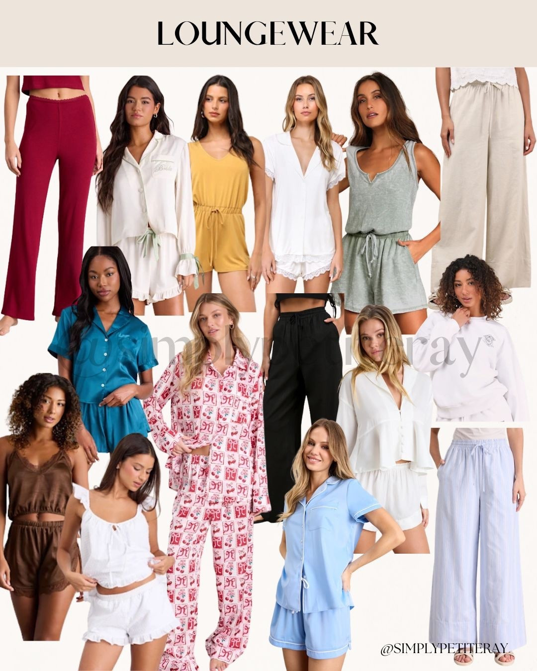 Ultimate Loungewear Guide ☁️
I believe staying in should be just as stylish as going out. I’ve rounded up the softest sets, from silky button-downs to cozy ribbed knits, perfect for slow mornings. ☕️
Elevate your downtime with these dreamy pieces. Whether you're lounging or catching up on sleep, I’ve got your comfort covered! 🌙
#Loungewear #PajamaParty #CozyVibes #SelfCare #Sleepwear

#LTKootd #LTKSeasonal