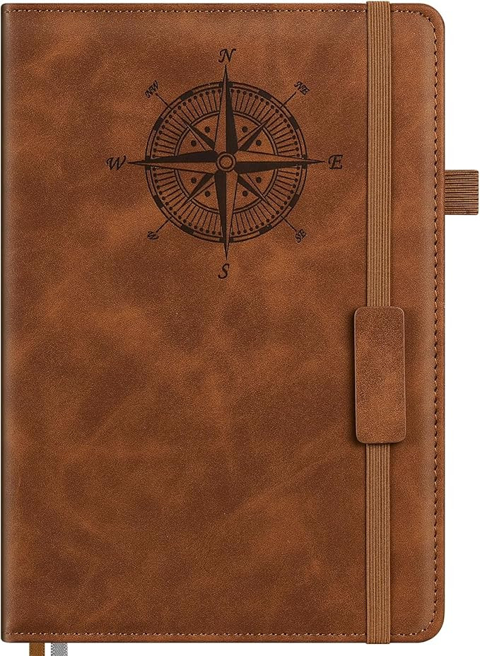 Notebook Journal for Women Men: Leather Journal for Writing, Hardcover College Ruled Journals Not... | Amazon (US)