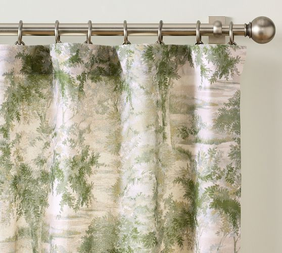 Jardin Toile Curtain | Pottery Barn (US)
