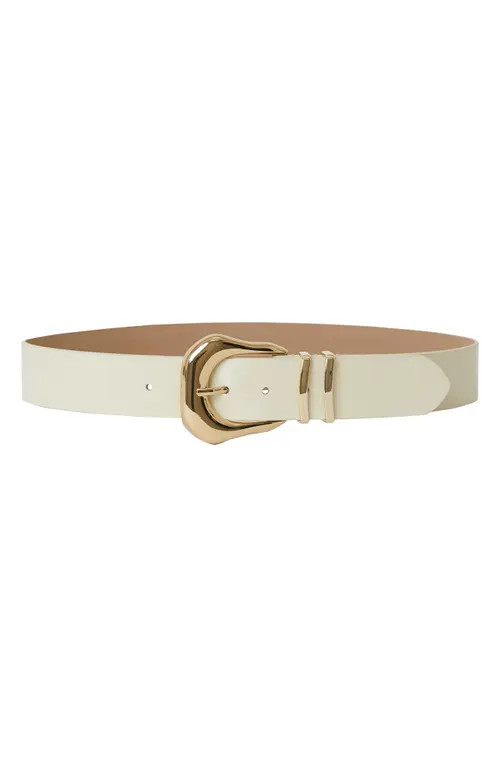 B-Low the Belt Koda Mod Leather Belt in Latte Gold at Nordstrom, Size X-Small | Nordstrom