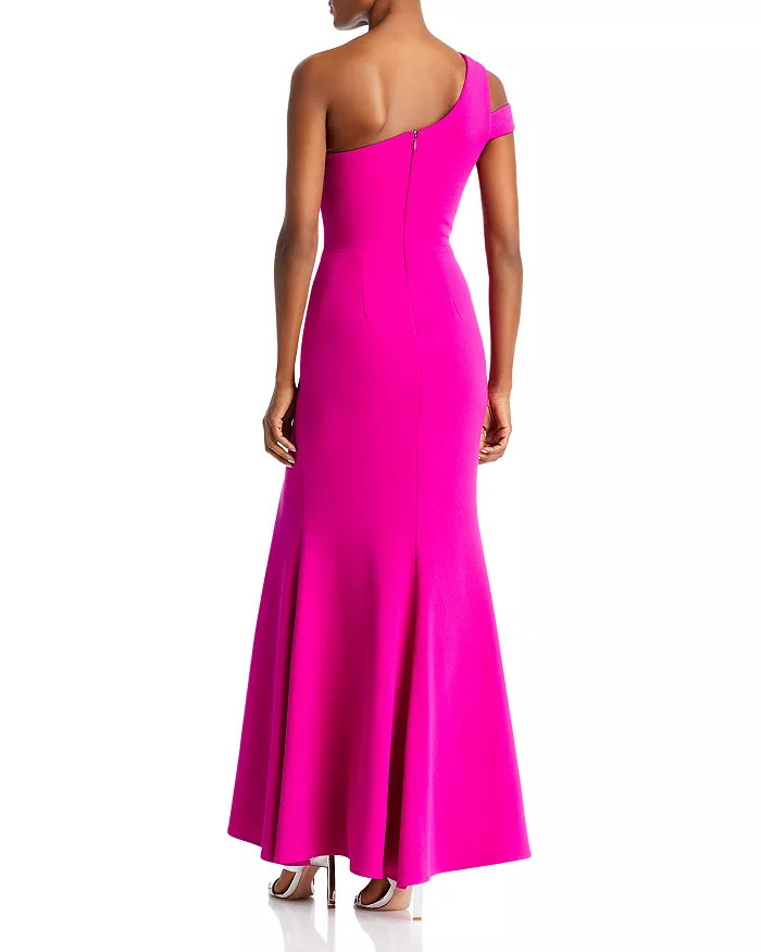 One Shoulder Cutout Gown - 100% Exclusive | Bloomingdale's (US)