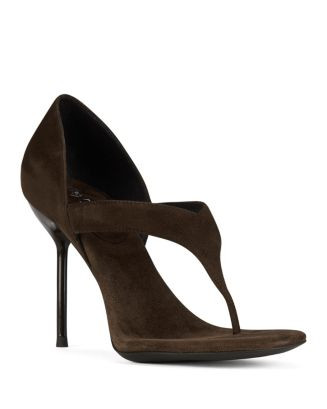 Jeffrey Campbell Women's Rhian Suede Thong Pumps  | Bloomingdale's Shoes | Bloomingdale's (US)