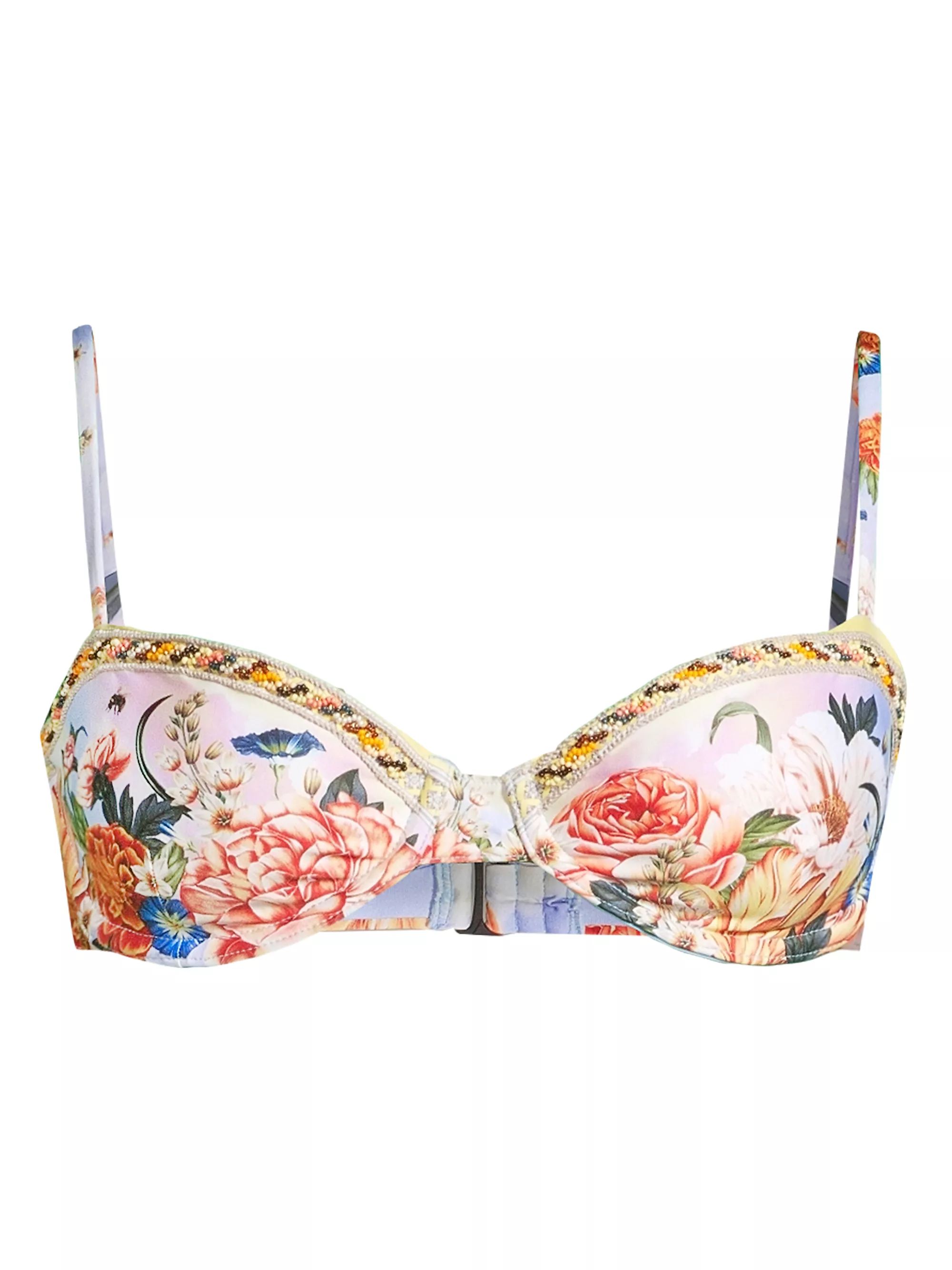 Irene Numen Floral Underwire Bikini Top | Saks Fifth Avenue