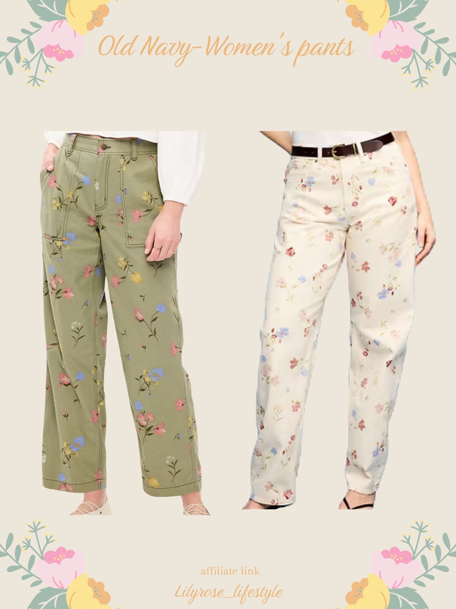 Love these Spring pants from Old Navy 🌷

#LTKmomlife #LTKSeasonal #LTKSpringSale