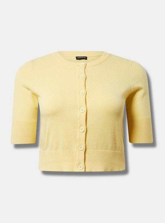 Everyday Soft Cardigan Crew Neck Shrug | Torrid (US & Canada)