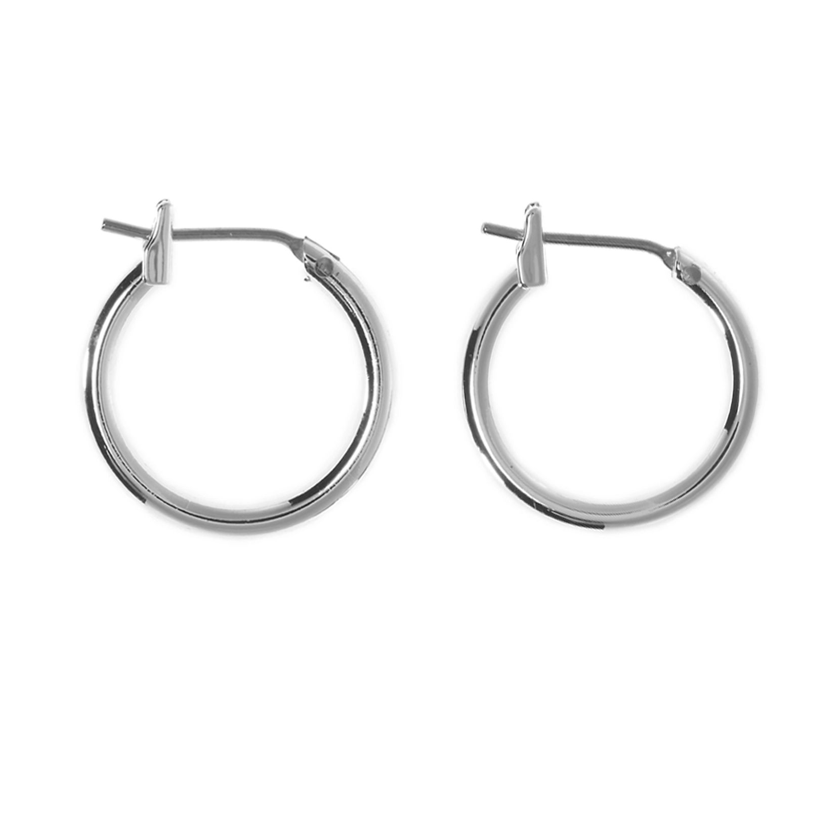 Napier® Silver Tone Hoop Earrings | Kohl's