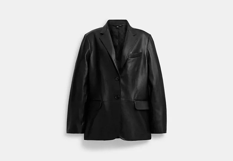 Leather Blazer | Coach (UK)