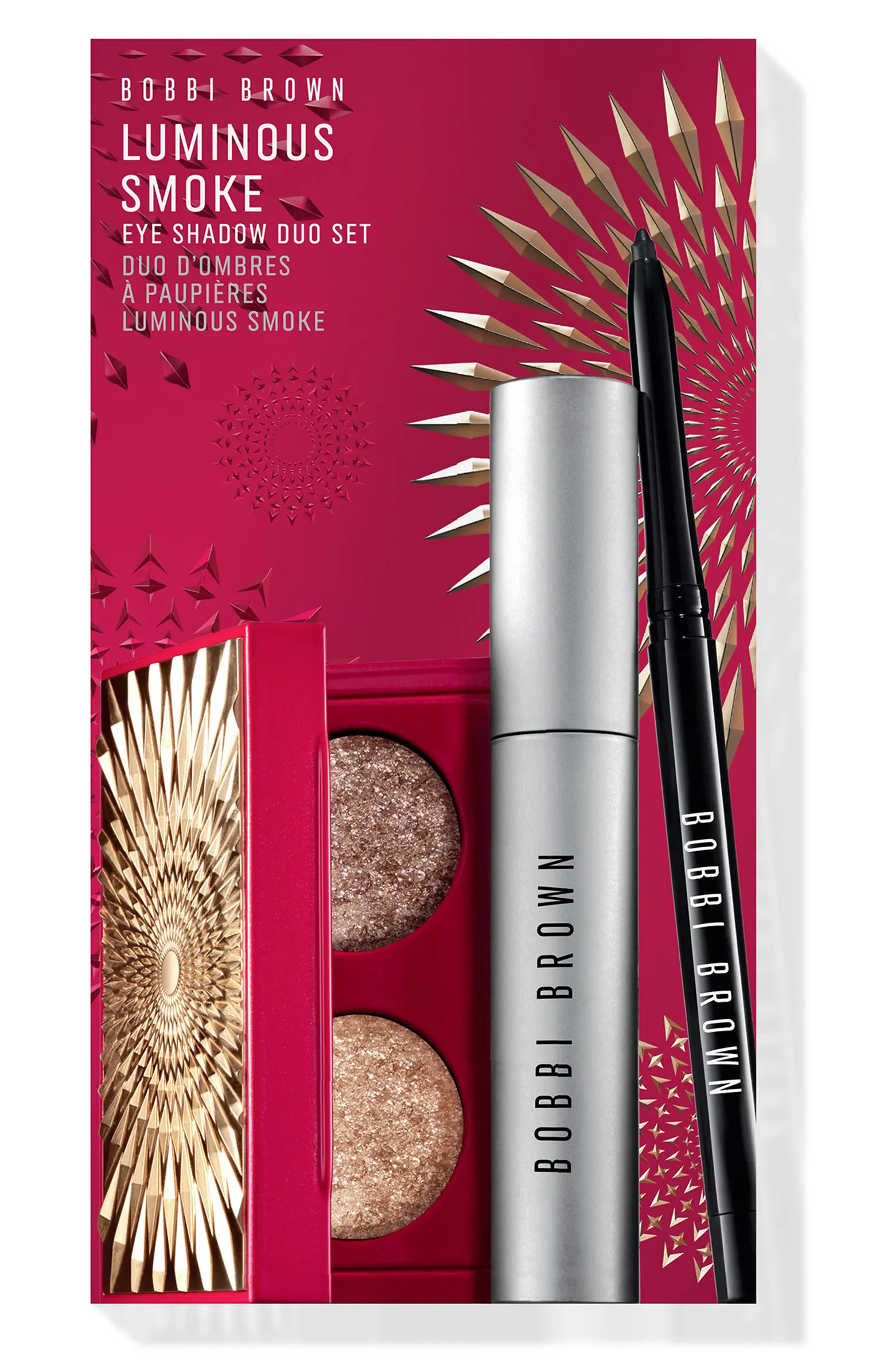 Bobbi Brown Luminous Smoke Eyeshadow, Eyeliner & Mascara Holiday Gift Set $99 Value | Nordstrom | Nordstrom