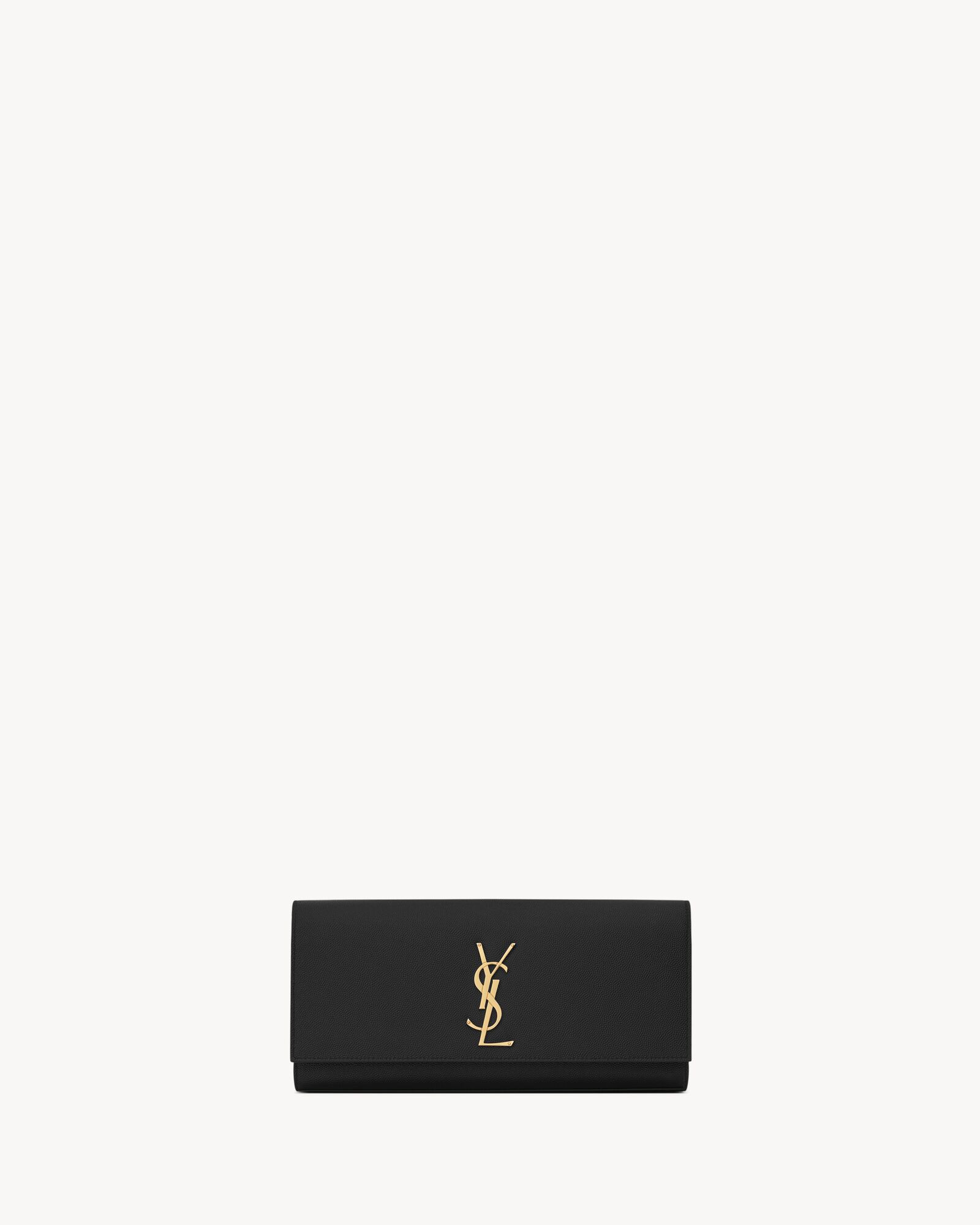kate clutch in grain de poudre embossed leather | Saint Laurent Inc. (Global)