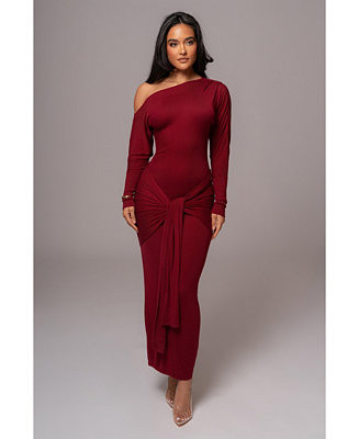 Women's Dawn Drape Maxi Dress | Macy's