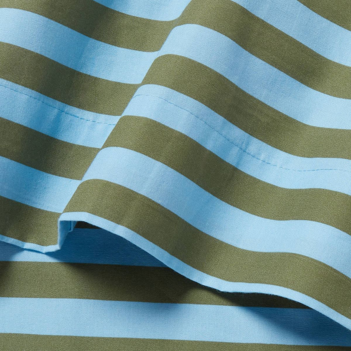 Full Striped Kids' Cotton Sheet Set Blue/Green - Pillowfort™ | Target