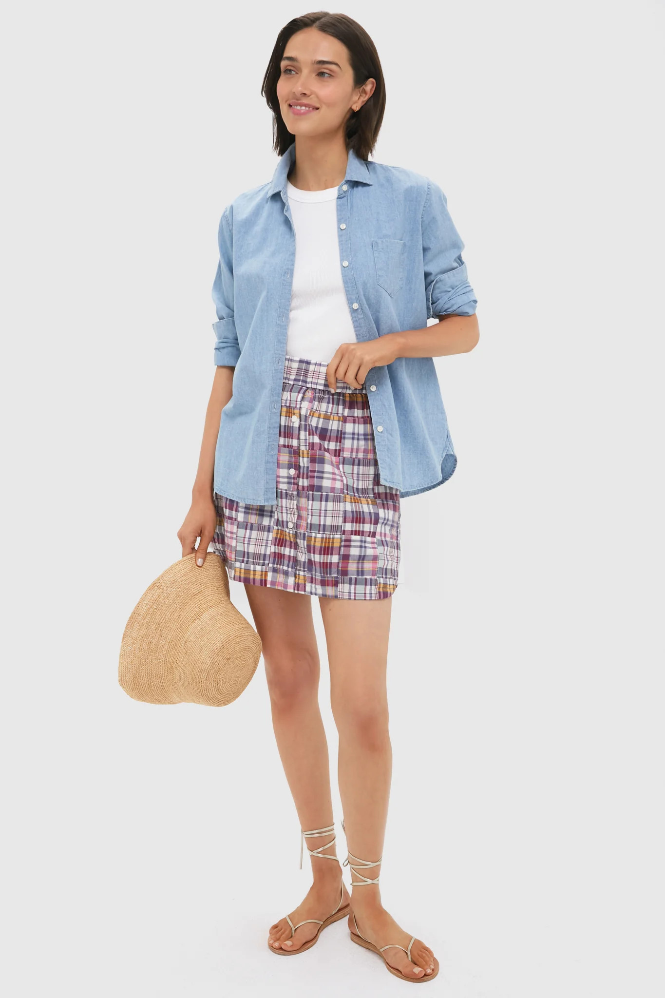 Faded Prep Patchwork Frankie Skirt | Tuckernuck (US)