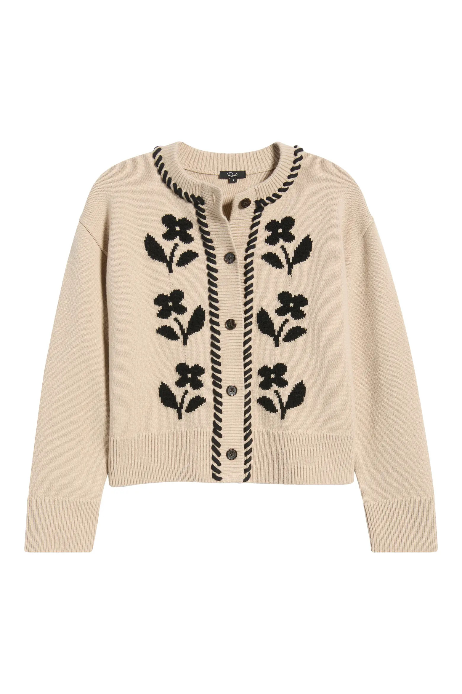 Mavie Intarsia Floral Cardigan (Women) | Nordstrom | Nordstrom