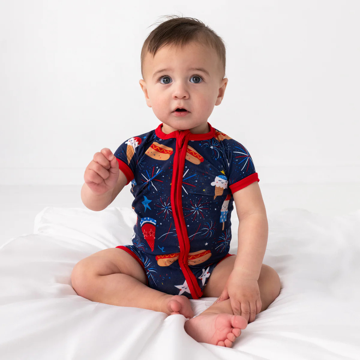 Snacks & Sparkles 
        Shorty Zippy | Little Sleepies