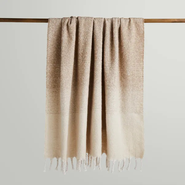 Ombre Mohair Throw 130x180cm | Dunelm (migrated)