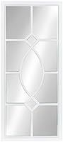 Kate and Laurel Cassat Window Wall Accent Mirror, White | Amazon (US)