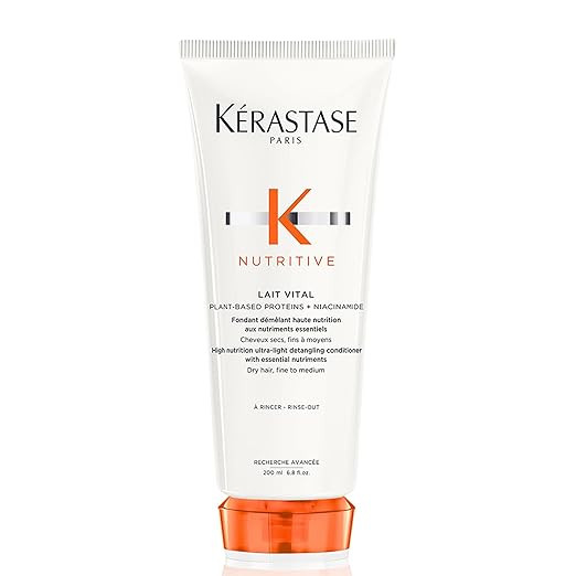 Kerastase Nutritive Lait Vital Hydrating Conditioner For Fine to Medium Dry Hair - Illuminates Sh... | Amazon (US)